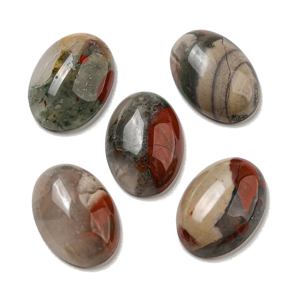 Natürlich Afrikanischer Blutstein Cabochons