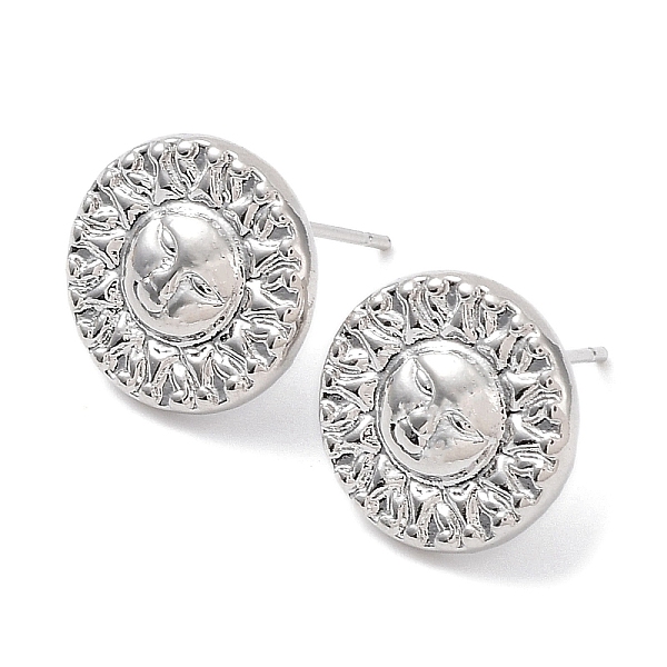 Brass Stud Earring … - image