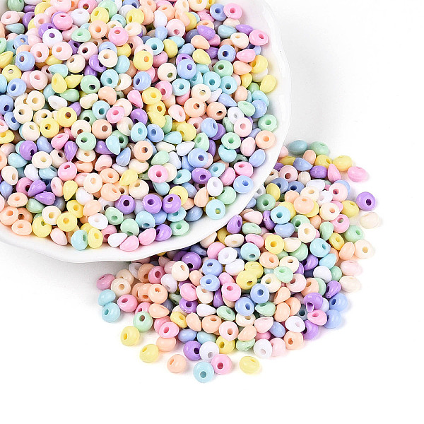 Opaque Acrylic Beads - image