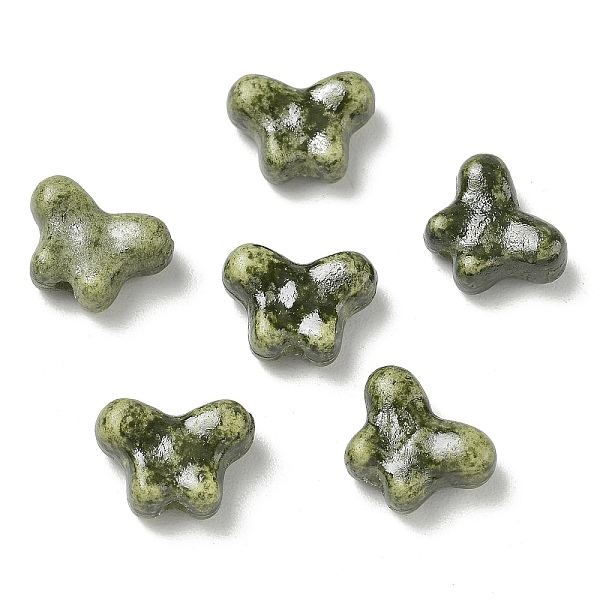 Vintage Handmade Porcelain Beads