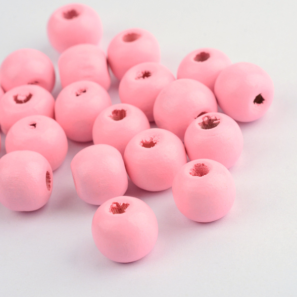 Natural Wood Beads - image