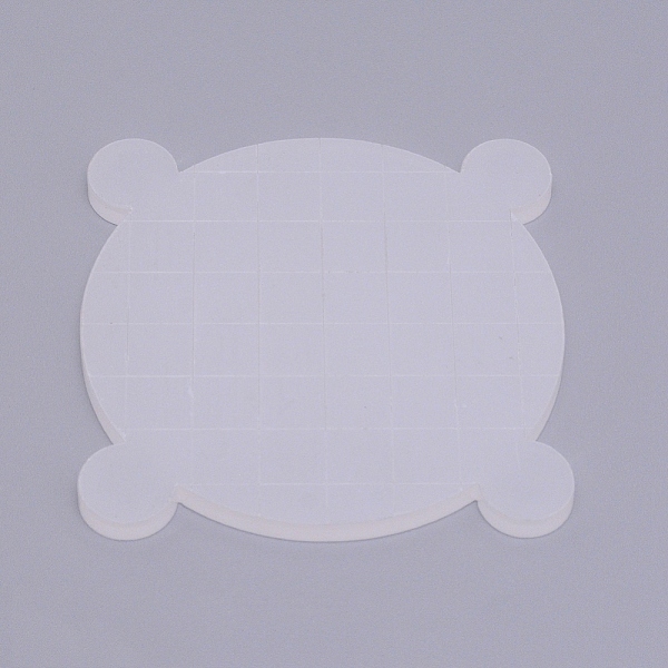 

PandaHall Acrylic Stamping Blocks Tools, Decorative Stamp Blocks, for Scrapbooking Crafts Making, Clear, 98x98x5mm Acrylic Clear