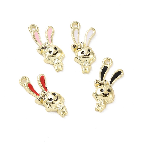 

PandaHall Alloy Enamel Pendants, Rabbit Charms, Cadmium Free & Lead Free, Mixed Color, 23x9.5x3mm, Hole: 1.6mm Alloy+Enamel Rabbit..., Multicolor