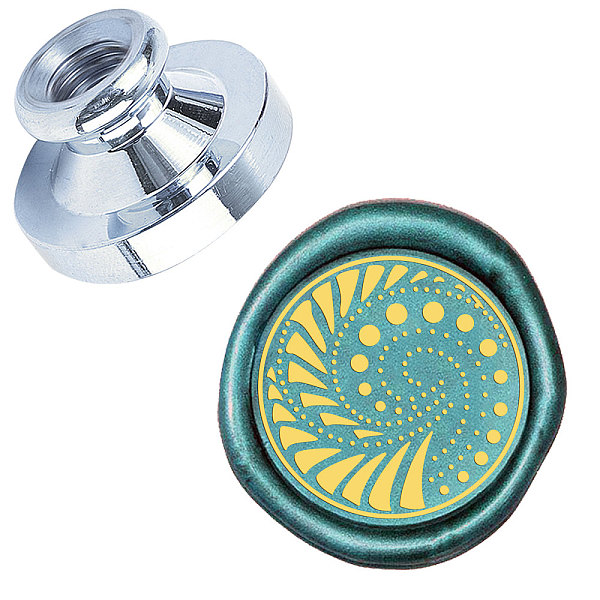 

PandaHall Wax Seal Brass Stamp Head, for Wax Seal Stamp, Other Pattern, 25x14.5mm Brass Others