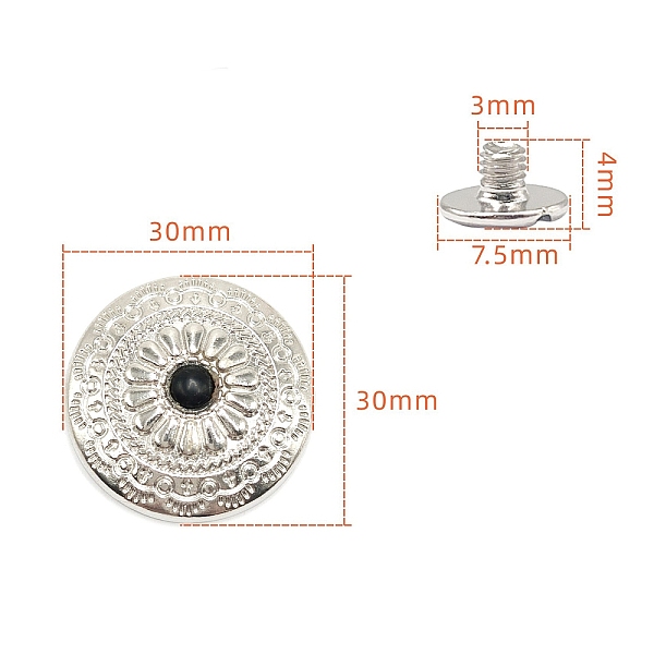 Alloy Decorative Bu… - image