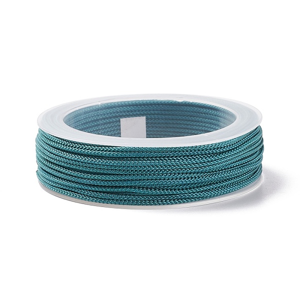 

PandaHall Braided Nylon Threads, Dyed, Knotting Cord, for Chinese Knotting, Crafts and Jewelry Making, Green, 1.5mm, about 13.12 yards...