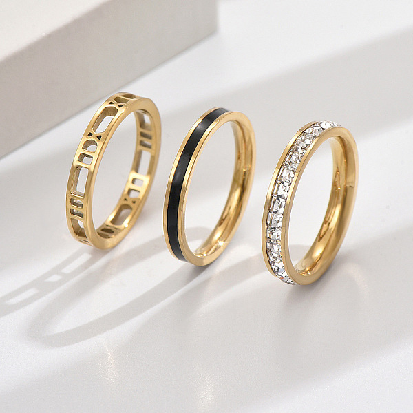 3Pcs Hollow Out 304… - image