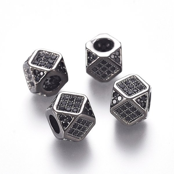 Brass Micro Pave Cu… - image