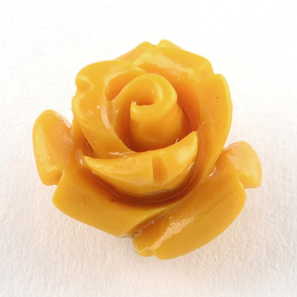 

PandaHall Dyed Flower Synthetical Coral Beads, Goldenrod, 10x8mm, Hole: 1mm Synthetic Coral Flower Gold