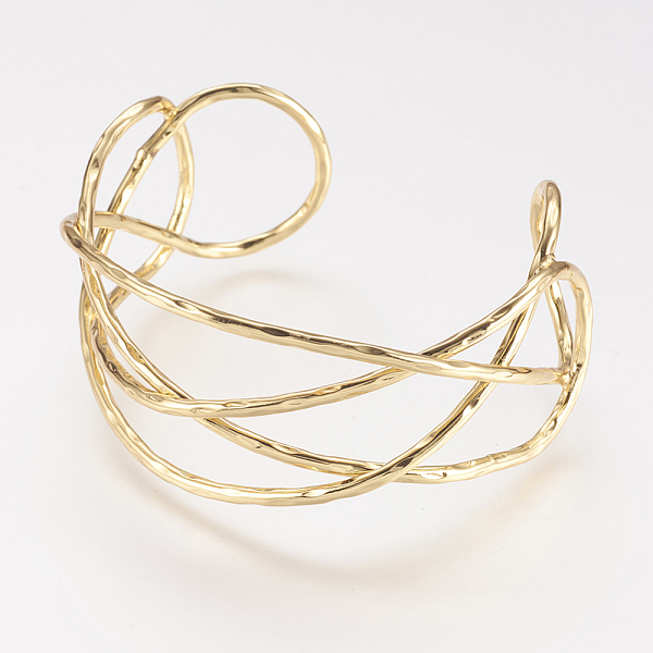 Brass Cuff Bangle - image