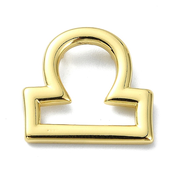 

PandaHall Rack Plating Brass Pendants, Long-Lasting Plated, Lead Free & Cadmium Free, 12 Constellations, Libra, 15x16x3.5mm, Hole: 1.2mm...