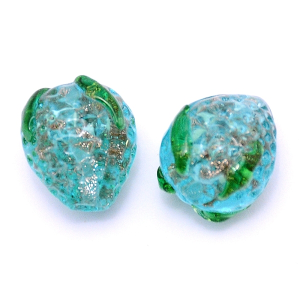 Handamde Bumpy Lampwork Beads