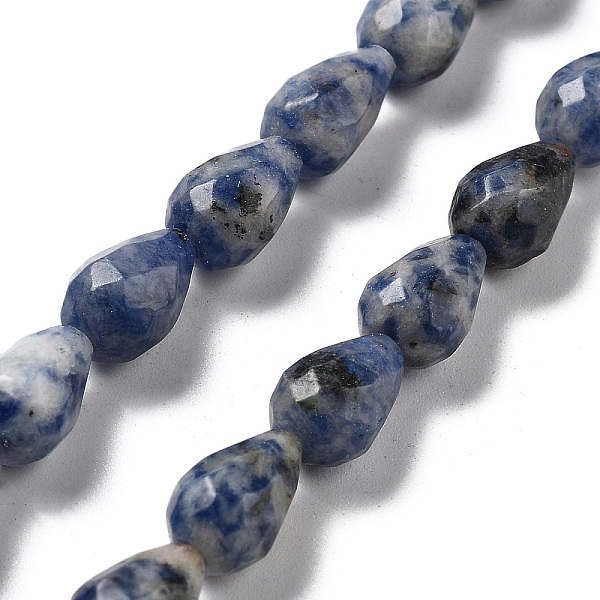 

PandaHall Natural Blue Spot Jasper Beads Strands, Faceted Teardrop, 10x7mm, Hole: 1.2mm, about 20pcs/strand, 7.87''(20cm) Blue Spot Jasper...