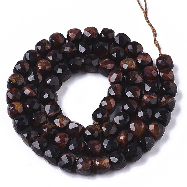 

PandaHall Natural Red Tiger Eye Chip Beads Strands, Faceted, Cube, 5~5.5x5~5.5x5~5.5mm, Hole: 1.2mm, about 71pcs/strand, 14.96 inch(38cm)...
