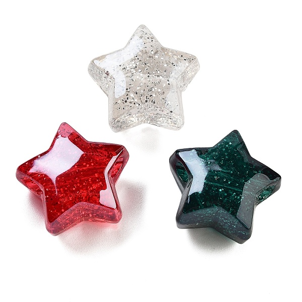 UV Plating Acrylic European Beads