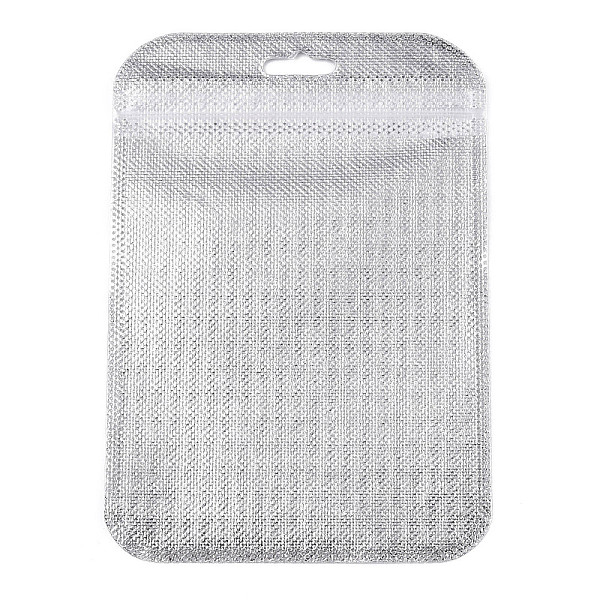 半透明のプラスチック製ジップロックバッグ