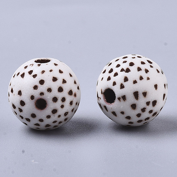 

PandaHall Plastic Bead Rhinestone Settings, Round, Floral White, Fit for 1mm rhinestone, 10mm, Hole: 2mm, about 800pcs/500g Plastic Round
