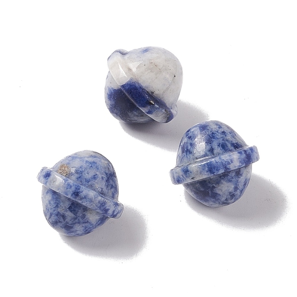 Natural Blue Spot Jasper Beads