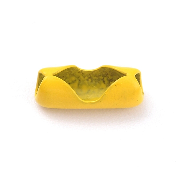 

PandaHall Brass Ball Chain Connectors, Yellow, 10x3.5~4mm, Hole: 3mm Brass Yellow