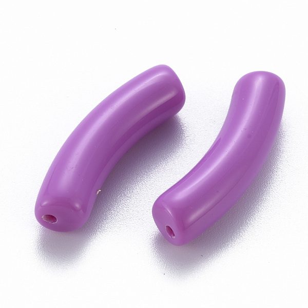 Opaque Acrylic Beads - image