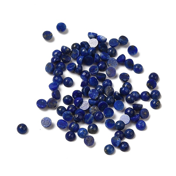 Natural Lapis Lazuli Dome/Half Round Cabochons