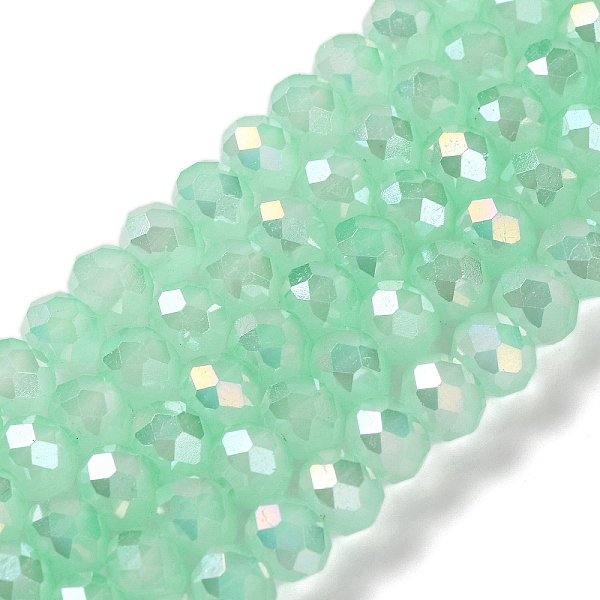 Brins de perles de verre électrolytiques