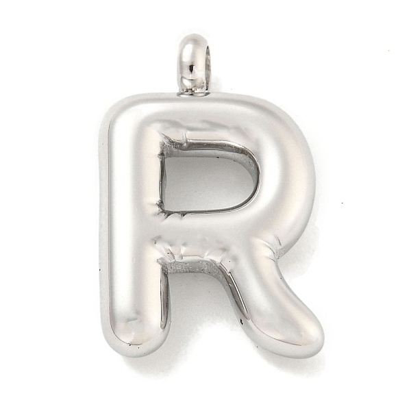 

PandaHall 304 Stainless Steel Pendants, Letter Charm, Stainless Steel Color, Letter R, 24.5x15.5x5.5mm, Hole: 3mm 304 Stainless Steel Letter...