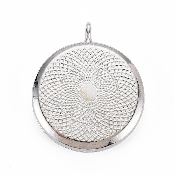 

PandaHall Alloy Diffuser Locket Pendants, with Stainless Steel Cover and Magnet, Magnetic, Cadmium Free & Nickel Free & Lead Free, Flat...