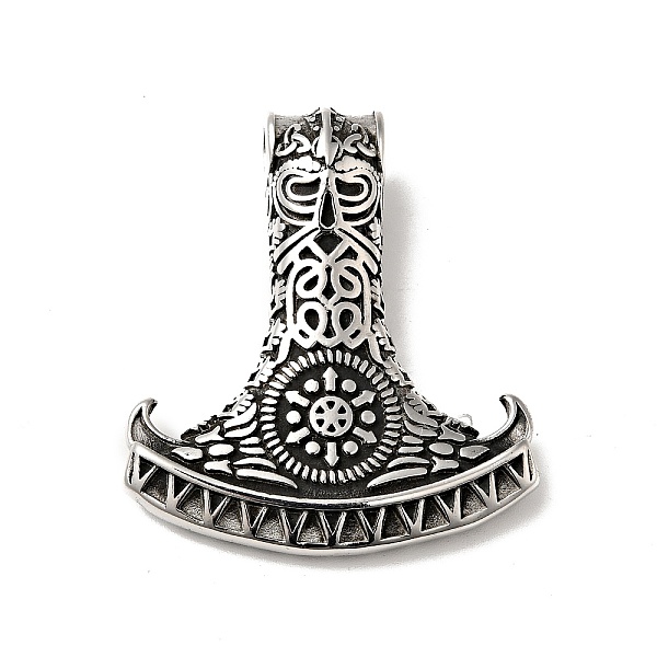 

PandaHall 304 Stainless Steel Manual Polishing Pendants, Anchor Charms, Antique Silver, 44.5x39x13mm, Hole: 4.5mm 304 Stainless Steel Anchor...