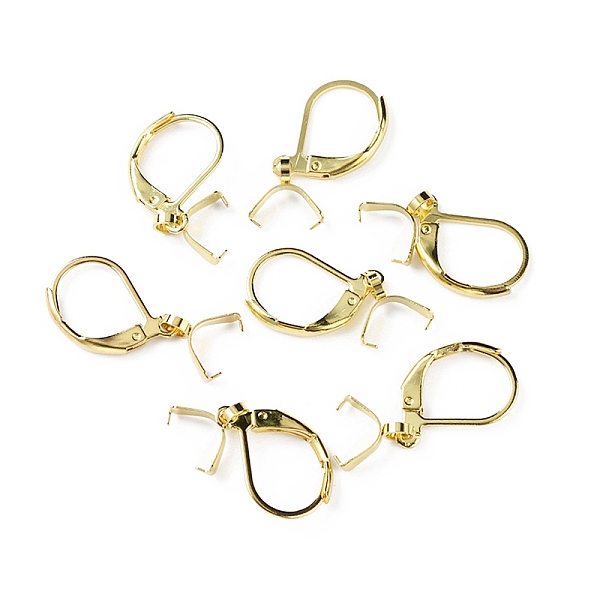 

PandaHall 304 Stainless Steel Leverback Earring Findings with Pendant Bails, Golden, 23.5x12x2.5mm, Pin: 0.8mm and 0.6mm 304 Stainless Steel