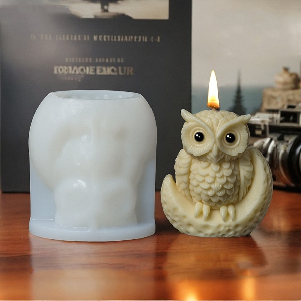 Owl Diy Silicone Ca… - image