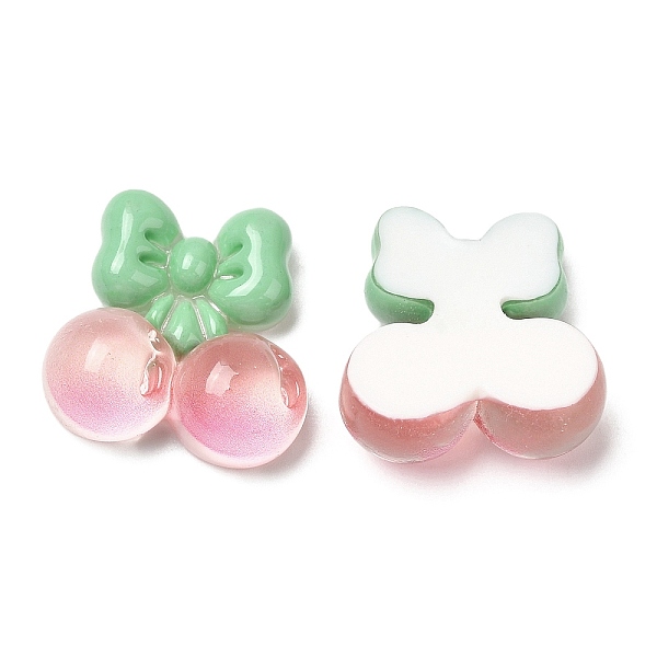 

PandaHall Translucent Resin Fruit Cabochons, for Jewelry Making, Cherry, 21x20x8.5mm Resin Cherry