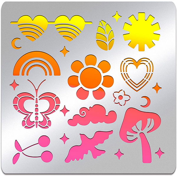 

PandaHall Stainless Steel Cutting Dies Stencils, for DIY Scrapbooking/Photo Album, Decorative Embossing DIY Paper Card, Matte Stainless...