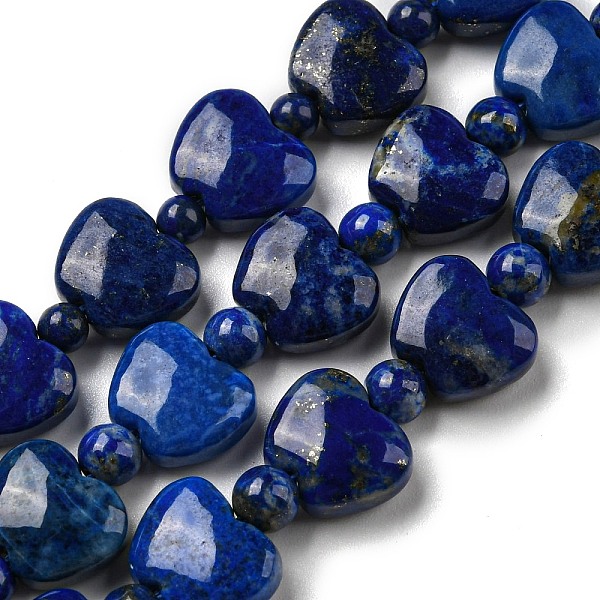 

PandaHall Natural Lapis Lazuli Beads Strands, Apple, 9x10.5x5mm, Hole: 1mm, about 35pcs/strand, 15.47''~15.67'' (39.3~39.8cm) Lapis Lazuli...