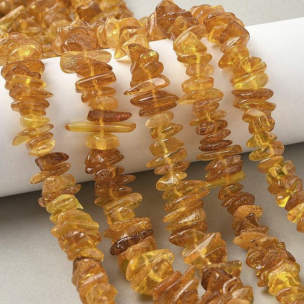 Natural Amber Beads… - image