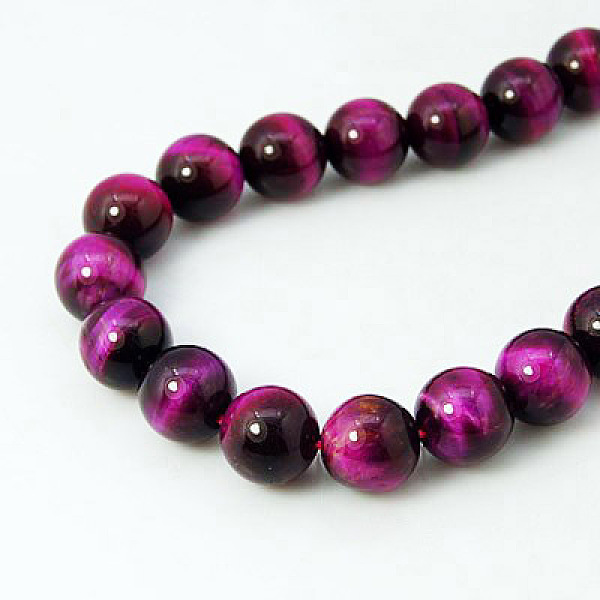 Natural Rose Tiger Eye Beads Strands