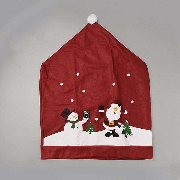 Christmas Theme Non-Woven Fabrics Dustproof Chair Cover