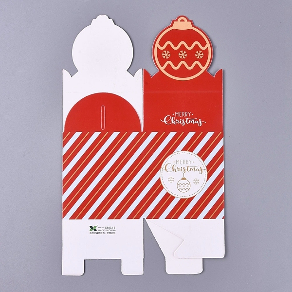 

PandaHall Christmas Theme Candy Gift Boxes, Packaging Boxes, For Xmas Presents Sweets Christmas Festival Party, Red, 18x8.5x8.5cm Paper...