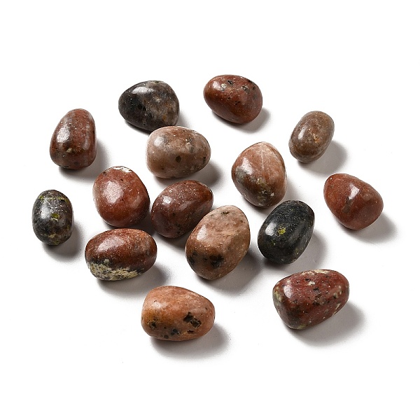 

PandaHall Natural Sesame Jasper Beads, Tumbled Stone, Vase Filler Gems, No Hole/Undrilled, Nuggets, 17~30x15~27x8~22mm Sesame Jasper Nuggets