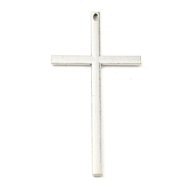 

PandaHall Tibetan Style Alloy Pendants, Cross, Antique Silver, 65.5x32.5x2mm, Hole: 1x2.6mm, 131pcs/500g Alloy Cross