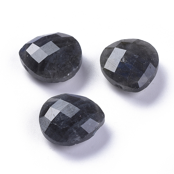 

PandaHall Natural Labradorite Charms, Faceted, Teardrop, 14x13x6mm, Hole: 0.8mm Labradorite Teardrop