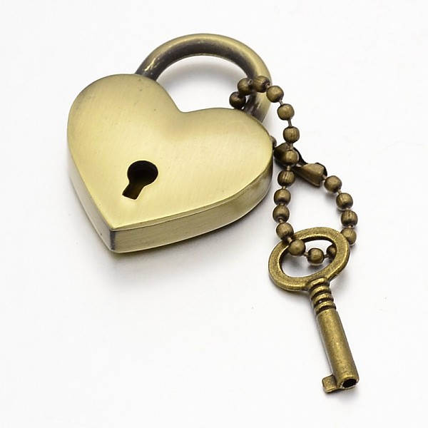Heart Lock & Key Zi… - image