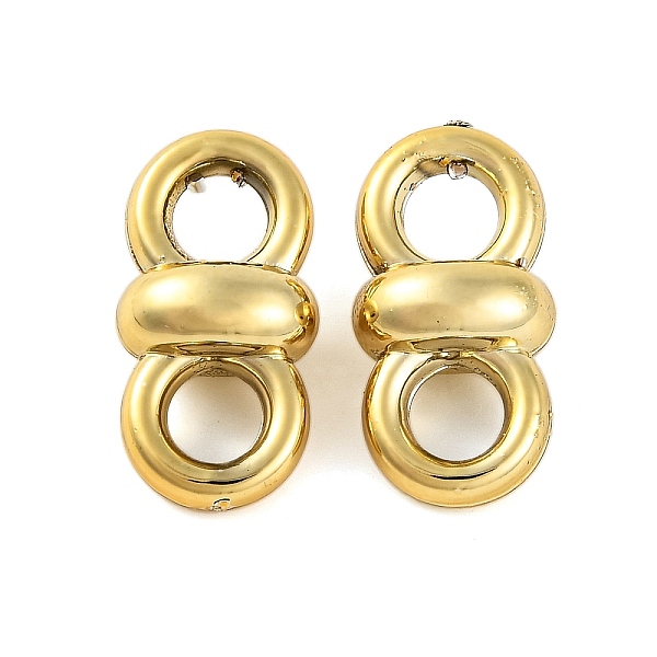 

PandaHall CCB Plastic Connector Charms, Rondelle Links, Gold, 16x8x6mm, Hole: 4mm Plastic Rondelle Gold