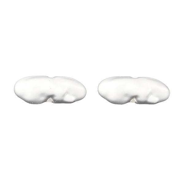 

PandaHall Alloy Beads, Irregular Shape, Matte Silver Color, 7x18x6mm, Hole: 1.2mm Alloy Rice