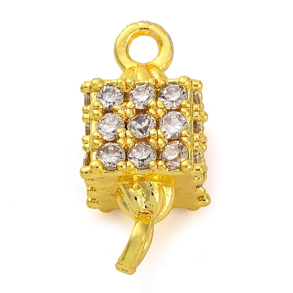 Brass Micro Pave Cu… - image