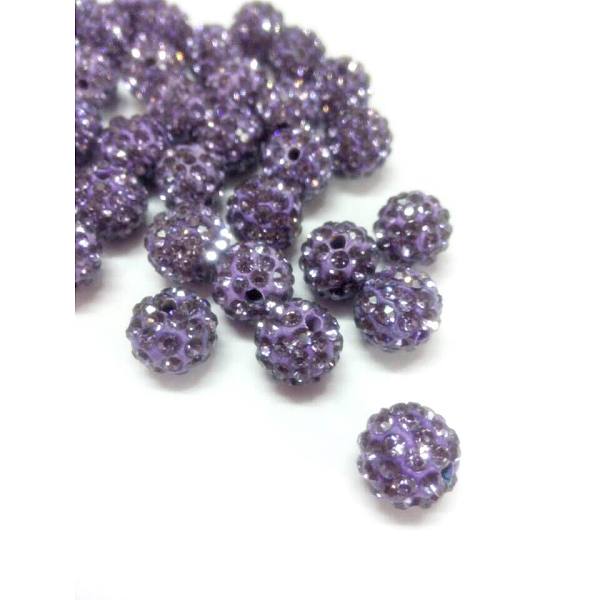 

PandaHall Polymer Clay Rhinestone Beads, Grade A, Round, PP15, Tanzanite, 12mm, Hole: 2mm, PP15(2.1~2.2mm) Polymer Clay+Glass Rhinestone..., Purple