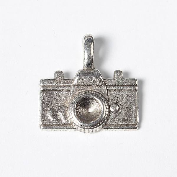 

PandaHall Tibetan Style Pendants, Lead Free and Cadmium Free, Camera, Antique Silver, Size: about 22mm long, 20mm wide, 4mm thick, hole: 3mm...