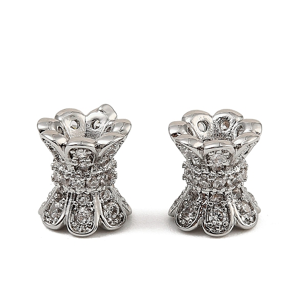 Perles de zircone cubique micro pave en Laiton-image-KK-K374-21P-fr