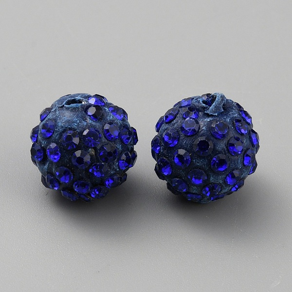 Perles de strass en pâte polymère manuelles