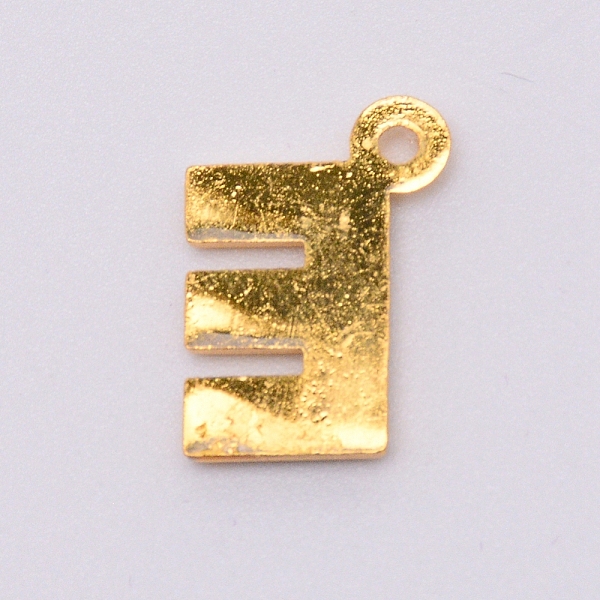 

PandaHall Alloy Crystal Rhinestone Pendants, Golden, Letter, Letter.E, 17x12x2mm, Hole: 1.8mm Alloy+Rhinestone Letter E Clear